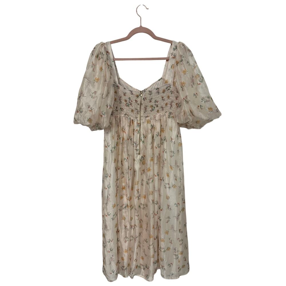 Worth Collective Harlow Maxi Dress Yellow Floral - NWT - Picture 2 of 6